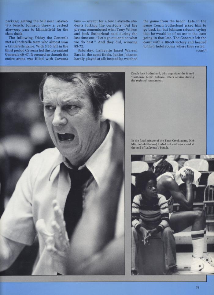 LHS Basketball 1978-79, page 6