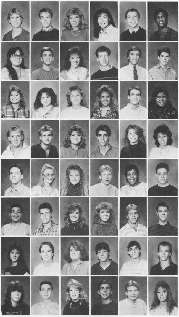 Lafayette High School Lexington KY Class Of 1988 Yearbook Juniors