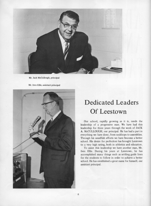 Leestown Jr High School 1969